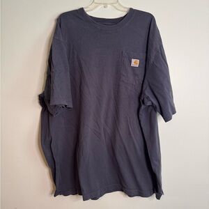 Carhartt Men's Dark Gray Short Sleeve Tee (3XL)